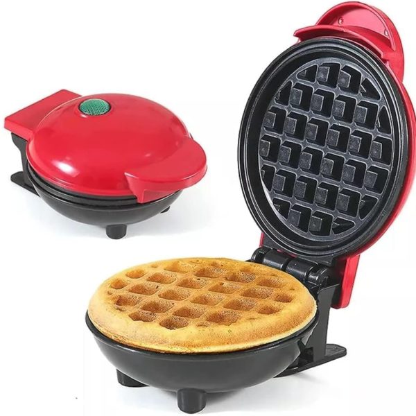 Waffle Maker Machine - Mini Iron for Home Use