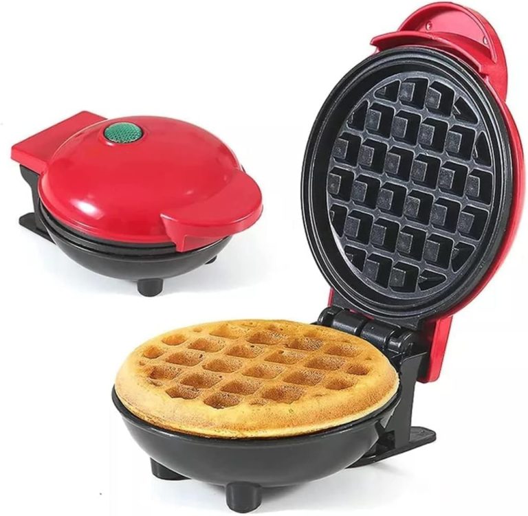 Waffle Maker Machine - Mini Iron for Home Use