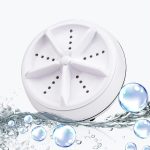 غسالة صغيرة محمولة من لوكشري ستوب، غسالة أطباق صغيرة محمولة تعمل بالموجات فوق الصوتية مع منفذ USB، مناسبة للمنزل والعمل والسفر وغرفة الكلية والسيارة الترفيهية والشقة