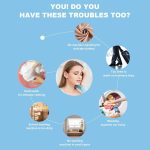 ⁦غسالة محمولة مزودة بقواعد شفط، بتصميم صغير 3 في 1 لتنظيف الفقاعات، تعمل بالموجات فوق الصوتية بمنفذ USB، - مقاس 3.54 بوصة، تحميل علوي، أبيض، 1.0 كيلوجرام⁩ - الصورة ⁦5⁩