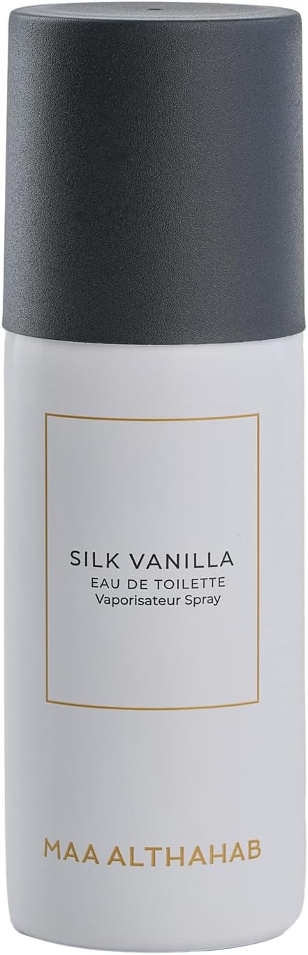 618vOiDN2LL._AC_SL1500_.jpg بخاخ جسم سيلك فانيليا للنساء من ماء الذهب، 100 مل