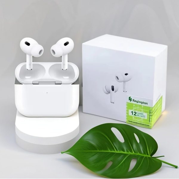 سماعات اذن لاسلكية اير بودز برو (الجيل الثاني) مع شحن USB نوع سي، سماعات بلوتوث بخاصية الغاء الضوضاء اكثر نشاطا، وضع الشفافية، صوت متكيف، صوت مكاني مخصص