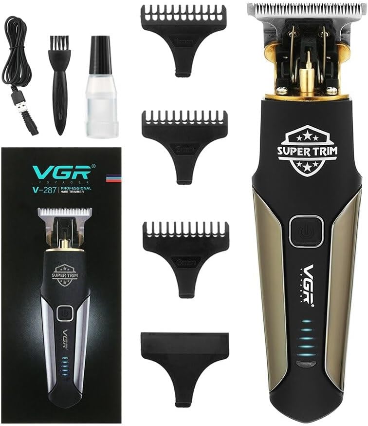 ماكينة تشذيب الرأس والذقن الاحترافية في جي ار V-287 VGR