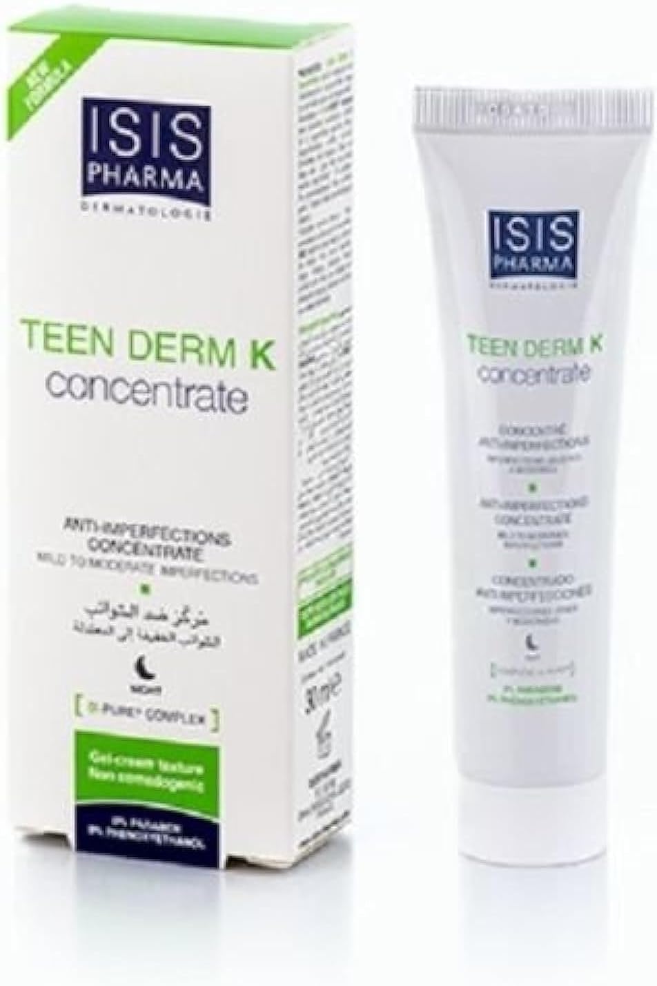 61B5mLL3efL._AC_SL1500_.jpg مركز للوجه من فارما تين درم لتقليل البقع والرؤوس السوداء وتوفير ملمس ناعم، مناسب للبشرة الدهنية، 30 مل