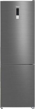 Midea Fridge MDRB489FGN46 BMF 2D, Multi Air Flow,Large Capacity, Interior LED Light, Exterior Display, Adjustable Door racks, Total No Frost 330L Fixed Bru steel