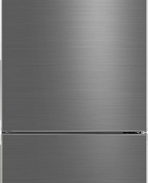 Midea Fridge MDRB489FGN46 BMF 2D, Multi Air Flow,Large Capacity, Interior LED Light, Exterior Display, Adjustable Door racks, Total No Frost 330L Fixed Bru steel