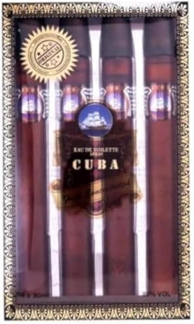 طقم 4 عطور كوبا حجم 30 مل من سيجار
