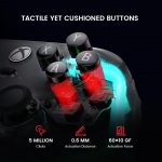⁦جيم سير وحدة تحكم سلكية من كاليد لجهاز Xbox Series X|S، Xbox One، ويندوز 10/11 وستيم، وحدة تحكم للالعاب بخاصية التوصيل والتشغيل، وحدة تحكم العاب فيديو شفافة مع عصا تحكم بتاثير القاعة/ زناد قاعة، USB⁩ - الصورة ⁦4⁩