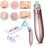 ⁦جهاز تنظيف البشرة وشفط الرؤوس السوداء 4 في 1 من كيمي يعمل بالشحنKm-1867 AH5523 كيه ام-1867، كيمي كيه ام-1867⁩ - الصورة ⁦5⁩