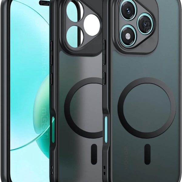 جراب مغناطيسي من جرابست لموبايل هونر 400 لايت، مقاوم للاصفرار، حماية من الدرجة العسكرية، غطاء واقي مضاد للصدمات مع حماية للكاميرا (هونور 400 لايت 5G)