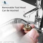 ⁦جهاز إزالة شعر الوجه 2 في 1 قابل لإعادة الشحن، لإزالة شعر الوجه والأنف والجسم بدون عيوب للنساء (متعدد الألوان) من زد زد ليزد كوتيج⁩ - الصورة ⁦5⁩