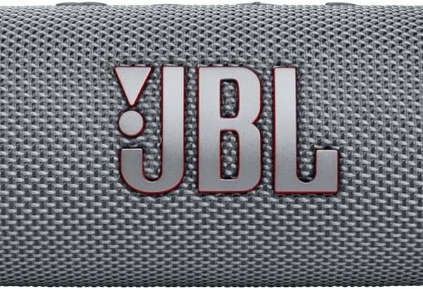 مكبر صوت بلوتوث محمول جي بي ال فليب 6، مقاوم للماء والغبار، لون رمادي، في الاذن