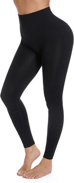 بنطلون ليجن عالي الخصر للنساء والبنات - مرونة عالية وناعم بألوان ، مثالي للأزياء اليومية واللياقة البدنية - يناسب وزن من 45 الى 100 كيلو من ميزة