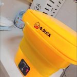 ⁦غسالة قابلة للطي - جهاز غسيل صغير قابل للطي للملابس الداخلية وملابس الاطفال والتخييم والشقق، سهل الاستخدام، موفر للطاقة، حجم صغير⁩ - الصورة ⁦5⁩