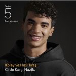 ⁦Braun Series 5 52-N1200S Electric Shaver up to 50 min + 1 Attachment, Black⁩ - الصورة ⁦2⁩