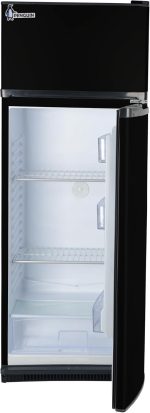 ⁦ثلاجة سمارت FG330L-2D بفريزر علوي - 303 ليتر - اسود 11 قدم من بينجوين , عدد 1⁩ - الصورة ⁦4⁩