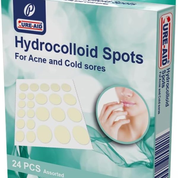 Generic Hydrocolloid spots for acne and cold sores Skin Tone Pill Sticker