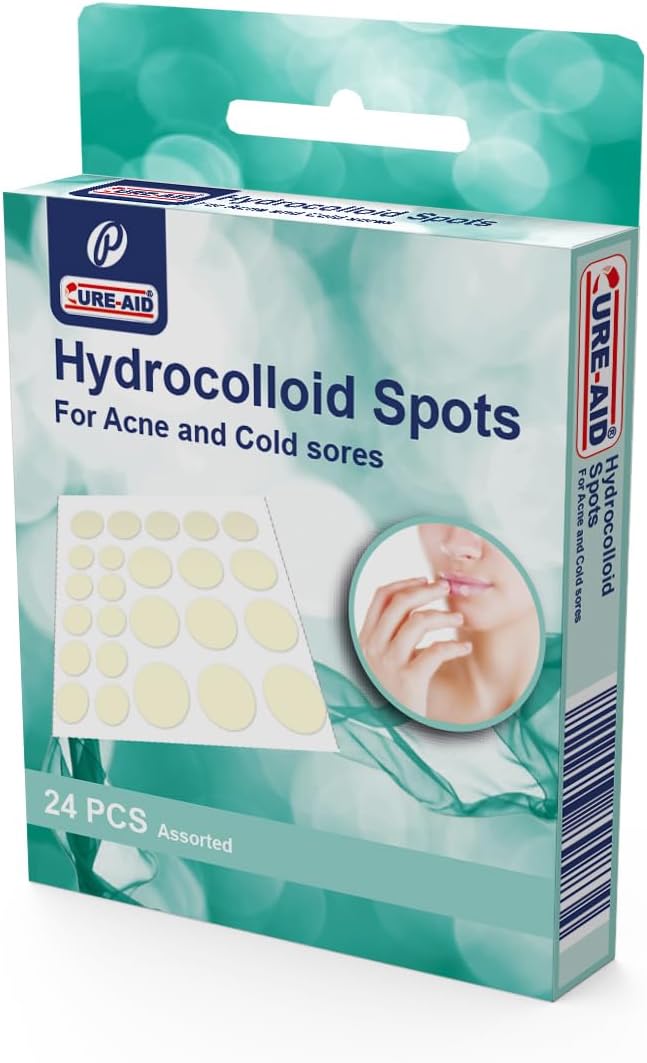 61NXWDeJvXL._AC_SL1500_.jpg Generic Hydrocolloid spots for acne and cold sores Skin Tone Pill Sticker