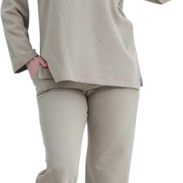 بيجامة شتوية مميزة للنساء من زدكوتكس، مصنوعة من خامة جاكار ميلتون