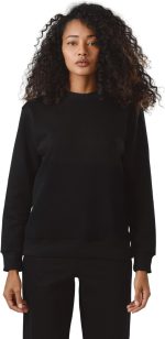 جين سويت شيرت - رقبة دائرية ضيقة من القطن والصوف الثقيل | ضروري يومي بسيط لراحة عصرية