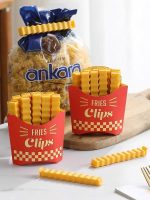 ⁦طقم مشابك لإغلاق الأكياس بتصميم جديد على شكل بطاطس، 12 قطعة⁩ - الصورة ⁦6⁩