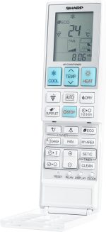 ⁦تكييف سبليت 2.25 حصان من شارب، تكييف كول ديجيتال بتقنية بلازماكلاستر، لون أبيض،AH-AP18ZHE⁩ - الصورة ⁦8⁩