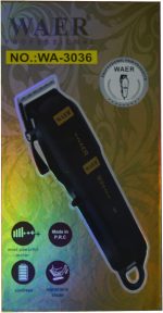 ⁦ماكينة حلاقة كهربائية احترافية من واير، لحلاقة الشعر وتشذيب اللحية، موديل WA-3036⁩ - الصورة ⁦3⁩