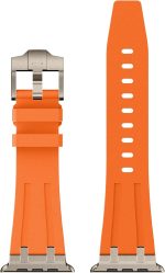 ⁦سوار بديل من السيليكون مقاوم للماء بتصميم فاخر متين من فيفيشياو، متوافق مع ساعة آبل الترا 49 ملم 45 ملم 44 ملم 42 ملم، لسلسلة اي ووتش 8 7 6 5 4 3 2 1 اس اي⁩ - الصورة ⁦9⁩