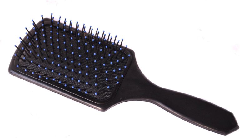 فرشاة شعر مستطيلة الشكل مبطنة من اف او كيه