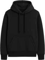 رومبا – هودي سويتشيرت رجالي ونسائي، خامة ميلتون إسفنجي ناعمة، بغطاء للرأس (كابيتشو) مع جيب أمامي