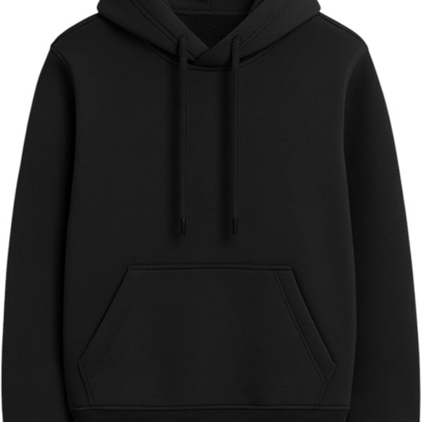 رومبا – هودي سويتشيرت رجالي ونسائي، خامة ميلتون إسفنجي ناعمة، بغطاء للرأس (كابيتشو) مع جيب أمامي