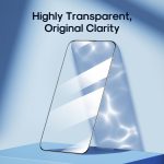 ⁦واقي شاشة كامل شفاف من الزجاج JR-Z24 لموبايل آيفون 15 برو ماكس من جوي رووم⁩ - الصورة ⁦3⁩