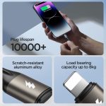 ⁦كابل بيانات للشحن السريع بقدرة 3 أمبير من سلسلة لايت-سبيد جوي رووم، نوع USB-A إلى لايتينينج، متوفر بمقاس 1.2 متر ولون أسود، موديل SA25-AL3، هاتف ذكي، حاسوب لوحي، محمول⁩ - الصورة ⁦7⁩