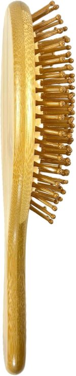 ⁦فرشاة شعر من الخشب لفك التشابك من اليس، للرجال والنساء⁩ - الصورة ⁦5⁩