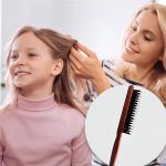 ⁦فرشاة شعر خشبية احترافية بشعيرات مزدوجة من النايلون، فرشاة فك تشابك الشعر لتصفيف الشعر من فيتيلي⁩ - الصورة ⁦4⁩