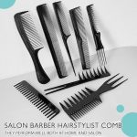 ⁦مجموعة أمشاط من فيتيلي، مجموعة متعددة الاستخدامات لتصفيف شعر مرتب (لون عشوائي)، مجموعة مكونة من 8 قطع⁩ - الصورة ⁦8⁩