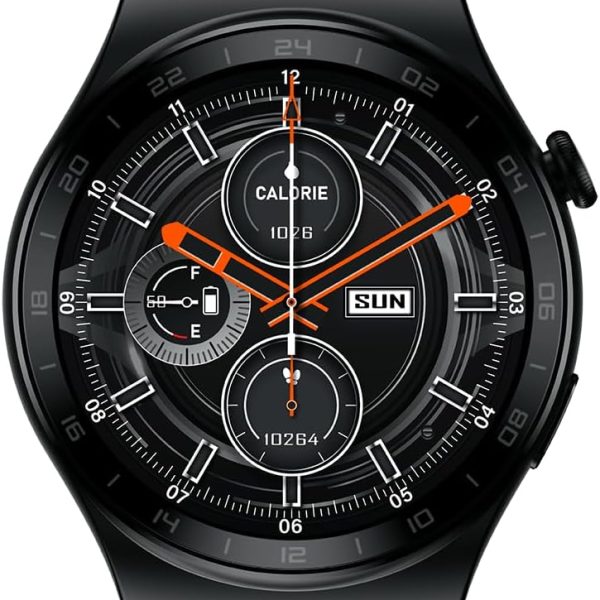 Infinix XWatch XW3E Smart Watch : IP68 Water Resistant,1.43" AMOLED with AOD, 7-Day Battery,200 Stylish Watch Faces, Multiple Sports Modes,Bluetooth Call Support,Health & Fitness Tracking - Black