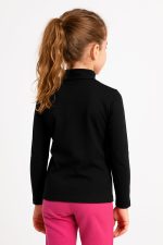 ⁦بادى كول كم برقبة بناتي للأطفال توب داخلي ناعم بخامة قطن ليكرا مرنة مناسب للأجواء الباردة والاستخدام اليومي من ميزا⁩ - الصورة ⁦4⁩