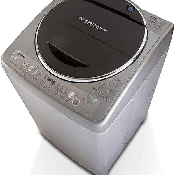 غسالة توشيبا انفرتر فوق أوتوماتيك 17 كجم Aew-Dc1700Sup(Ds) - فضي غامق