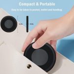 Yesimla USB C Adapter OTG Cable Kit, Multi Charging Cable Case Convertor USB C to iOS Device/Type C/Micro/USB A Adapter, Data Transfer Contains Card Slot for Traveling, Use as Phone Holder (Black) - الصورة 6