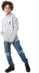 ⁦اندورا سويت شيرت صوف مطبوع سهل الارتداء للأولاد⁩ - الصورة ⁦6⁩