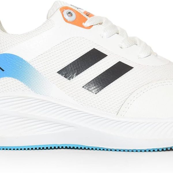 حذاء رياضي منسوج للرجال - تصميم مطبوع انيق (ابيض، 44)