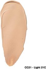 ⁦كريم أساس سي سي بتغطية كاملة بتركيبة خالية من الزيوت من بالاديو، درجة لون 21C فاتح (CC21)⁩ - الصورة ⁦2⁩