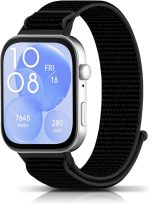 سوار نايلون مرن مزود بمسامات للتهوية للرجال والنساء، أساور قابلة للتعديل بديلة لساعة هواوي فيت 3 وفيت 4 وفيت 4 برو من دلع موبايلك