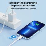⁦Joyroom S-CL020A9 20W Type-C to Lightning Fast Charging Data Cable 1m-Black⁩ - الصورة ⁦3⁩