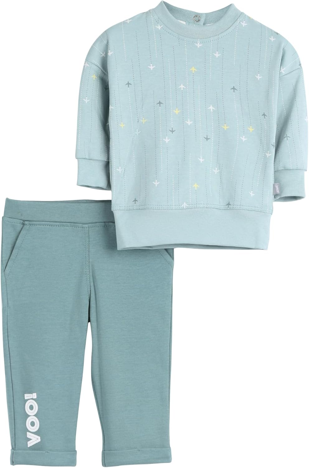 61fs1j4vNDL._AC_SL1500_.jpg بيجامة للأولاد البيبي من جونيور (عبوة من قطعة واحدة)