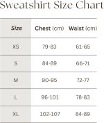 ⁦جين سويت شيرت - رقبة دائرية ضيقة من القطن والصوف الثقيل | ضروري يومي بسيط لراحة عصرية⁩ - الصورة ⁦6⁩