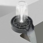 ⁦غسالة الاكواب الاوتوماتيكية من فاسافي، الة غسيل الاكواب الاوتوماتيكية من الستانلس ستيل باللون الاسود لا تحتاج الى شطف نظيف، للمطاعم التجارية والمنزلية⁩ - الصورة ⁦5⁩