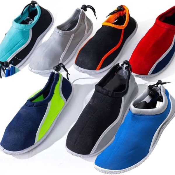 assorted colors Quick-Dry Swimming & Pool Lightweight Adult Unisex Water Shoes for Beach, Swimming & Pool, Non-Slip Sole