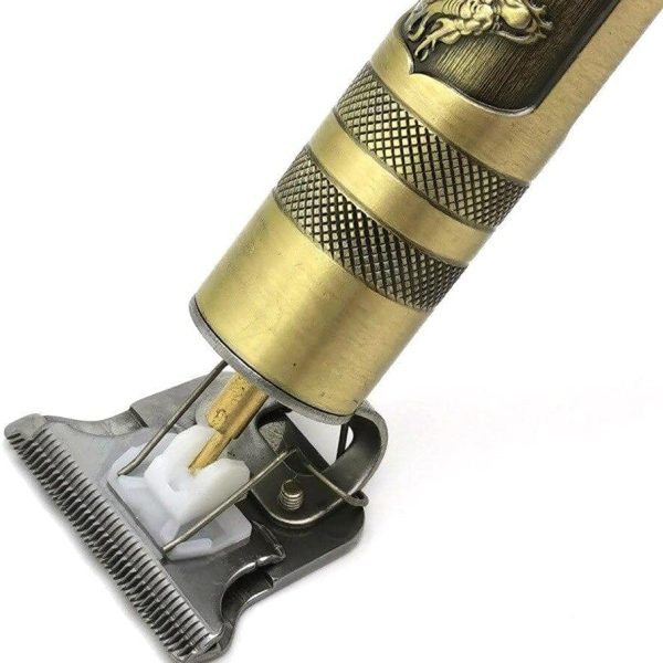 ماكينة حلاقة كيمي الاحترافية للرجال مع شفرات حادة لرسم وتحديد اللحية KM-1974c